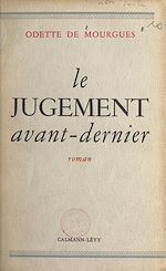 Download this eBook Le jugement avant-dernier