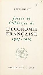 Download this eBook Forces et faiblesses de l'économie française