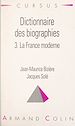 Télécharger le livre :  Dictionnaire des biographies (3)