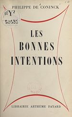 Download this eBook Les bonnes intentions