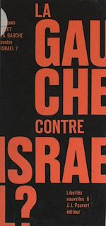 Télécharger le livre :  La gauche contre Israël ?