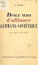 Télécharger le livre :  Deux ans d'alliance germano-soviétique