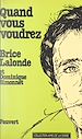 Télécharger le livre :  Quand vous voudrez