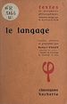 Télécharger le livre :  Le langage