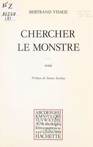 Téléchargez le livre :  Chercher le monstre
