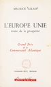 Télécharger le livre :  L'Europe unie : route de la prospérité