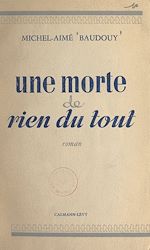Download this eBook Une morte de rien du tout