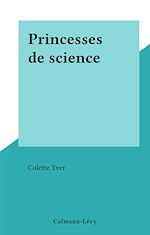 Download this eBook Princesses de science
