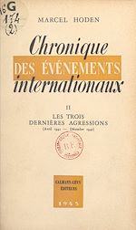 Download this eBook Chronique des événements internationaux (2)