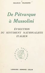 Download this eBook De Pétrarque à Mussolini