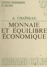 Download this eBook Monnaie et équilibre économique