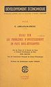 Télécharger le livre :  Essai sur les problèmes d'investissement en pays sous-développés