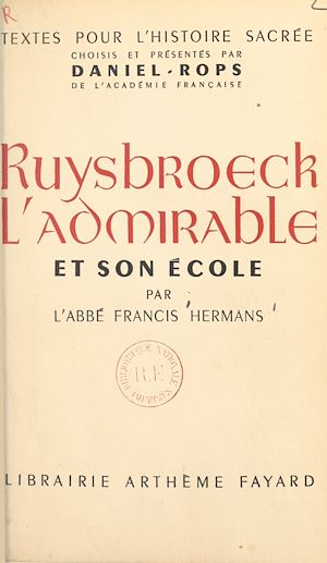 Download the eBook: Ruysbroeck l'admirable et son école
