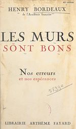 Download this eBook Les murs sont bons