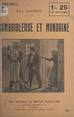Télécharger le livre :  Cambrioleuse et mondaine