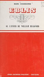 Télécharger le livre :  Eblis ou L'enfer de William Beckford