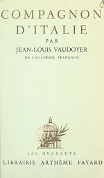 Télécharger le livre :  Compagnon d'Italie