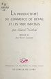 Télécharger le livre :  La productivité du commerce de détail et les prix imposés