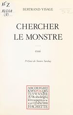 Télécharger le livre :  Chercher le monstre