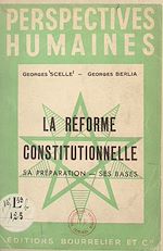 Télécharger le livre :  La réforme constitutionnelle