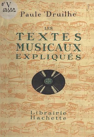 Download the eBook: Les textes musicaux expliqués