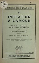 Télécharger le livre :  Initiation à l'amour