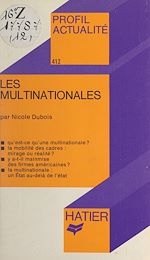 Télécharger le livre :  Les multinationales
