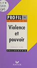 Télécharger le livre :  Violence et pouvoir