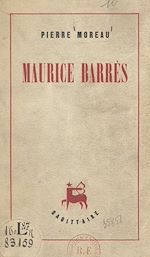 Télécharger le livre :  Maurice Barrès