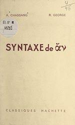 Télécharger le livre :  Syntaxe de ??