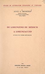 Télécharger le livre :  De Lorenzino de Médicis à Lorenzaccio
