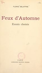 Télécharger le livre :  Feux d'automne