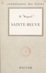 Télécharger le livre :  Sainte-Beuve