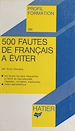 Télécharger le livre :  500 fautes de français à éviter