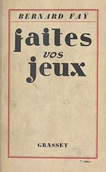 Télécharger le livre :  Faites vos jeux