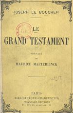Télécharger le livre :  Le grand testament