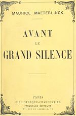 Télécharger le livre :  Avant le grand silence