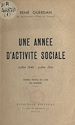 Télécharger le livre :  Une année d'activité sociale : juillet 1940 - juillet 1941