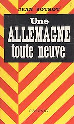 Télécharger le livre :  Une Allemagne toute neuve