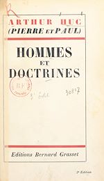 Télécharger le livre :  Hommes et doctrines