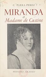 Télécharger le livre :  Miranda et Madame de Custine