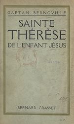 Télécharger le livre :  Sainte Thérèse de l'Enfant Jésus