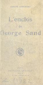 Télécharger le livre :  L'Enclos de George Sand