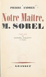 Télécharger le livre :  Notre maître, M. Sorel
