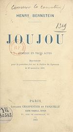 Télécharger le livre :  Joujou