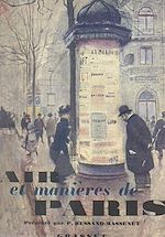 Télécharger le livre :  Air et manières de Paris