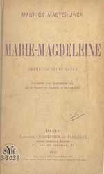 Télécharger le livre :  Marie-Magdeleine