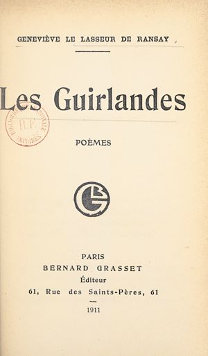Téléchargez le livre :  Les guirlandes