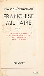 Télécharger le livre :  Franchise militaire