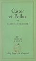 Télécharger le livre :  Castor et Pollux